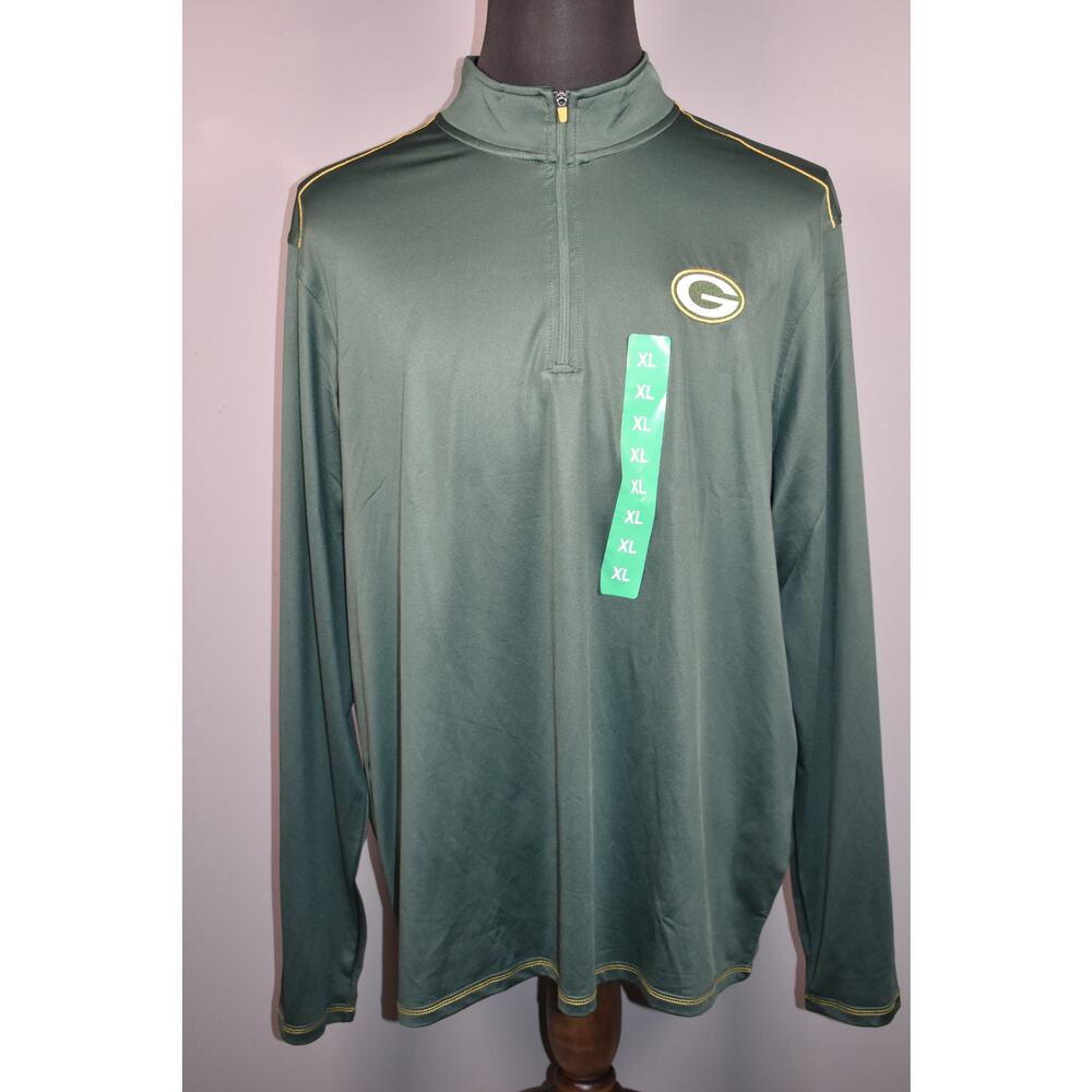 NFL Green Bay Packers Antigua Long Sleeve 1/4 Zip Brand New with Tags XL